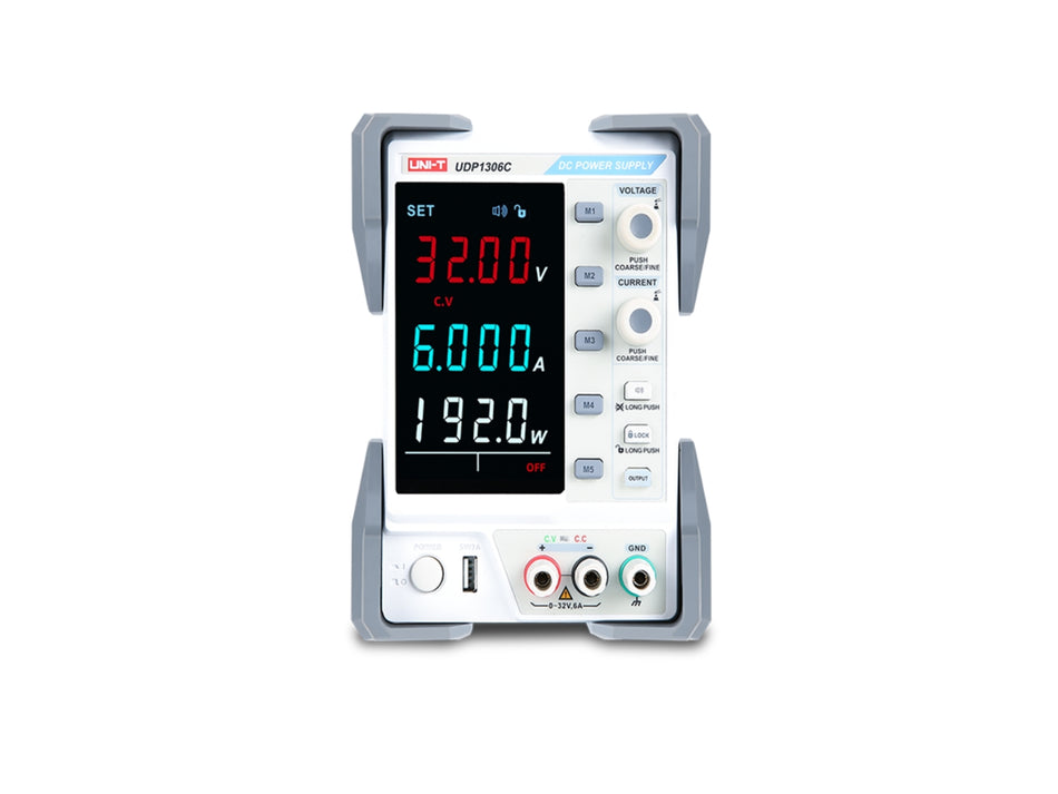 UNI-T programozható DC tápegység, 32 V, 6 A, 192 W – UDP1306C
