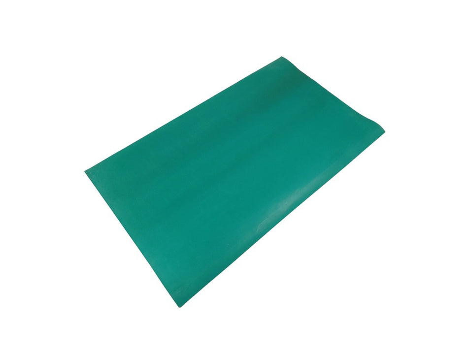 PERIPLUS Antistatik-Gummi-Mattenrolle, 1 m × 10 m × 2 mm, Grün