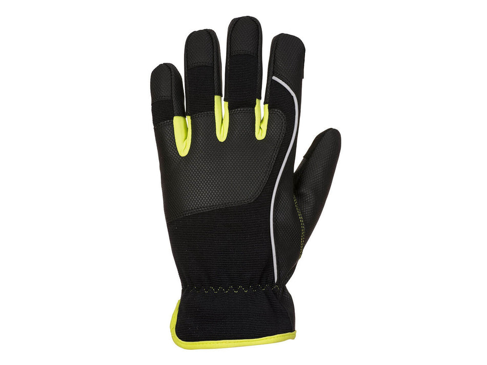 Portwest PW3 Mechanikerhandschuh 540, PU-verstärkte Handfläche, Reflexstreifen – A771