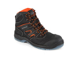Portwest Sicherheitsstiefel Leder mittelhoch nicht-metallisch wasserdicht & atmungsaktiv S7S SR FO PU/TPU Sohle – FC57