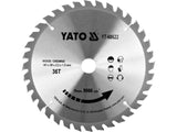 YATO TCT körfűrészlap fához, 185x20 mm, 18T / 24T / 36T