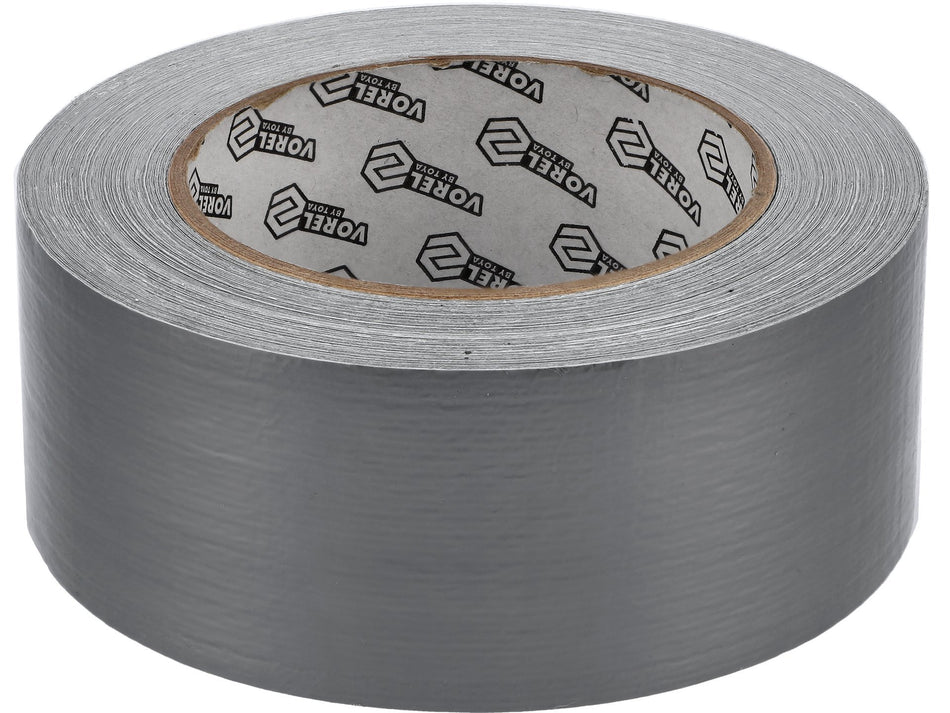VOREL Duct Tape, 48 mm × 10/50 m, Cotton-Polyester/Polyethylene, with Hotmelt Adhesive