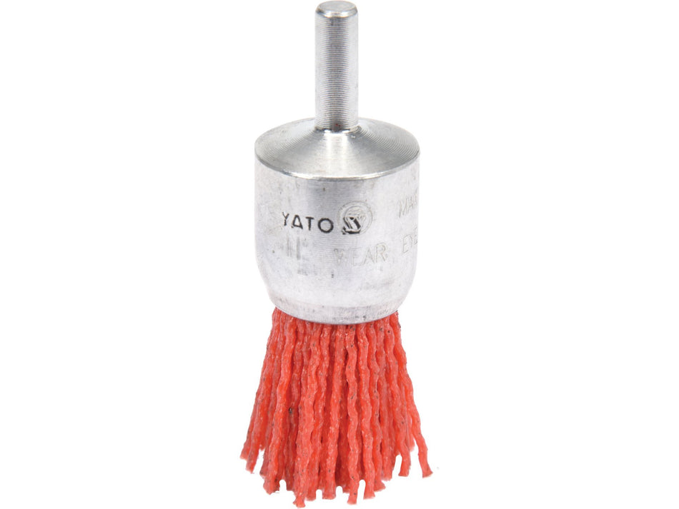 YATO kefe, nylon huzal, 25 mm, 6 mm-es szár – YT-47780