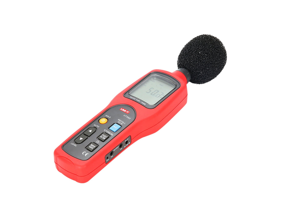 UNI-T Sound Level Meter, 30-130 dB, A & C Weighting, Data Logging – UT352