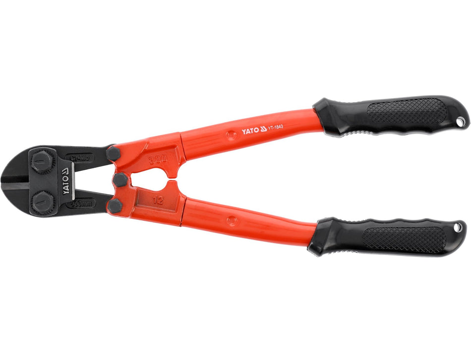 YATO Bolt Cutter, Cuts Steel Rods, Cr-Mo Jaws, for Reinforcing Work, 300-900 mm