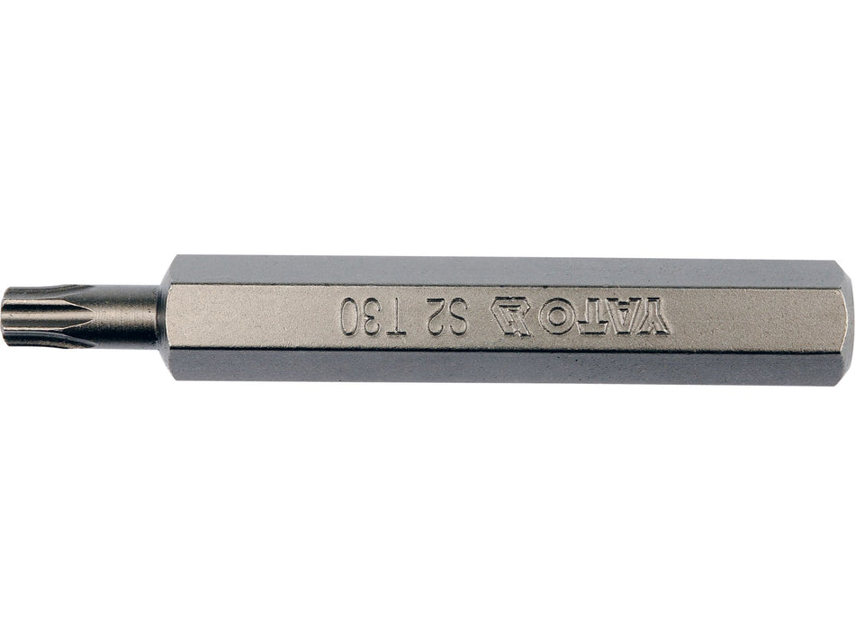 TORX SCREWDRIVER BIT T30, 10 MM HEX DRIVE, 30 MM / 75 MM