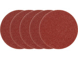 HOOK-AND-LOOP ABRASIVE DISC 125MM 5PCS P36-150