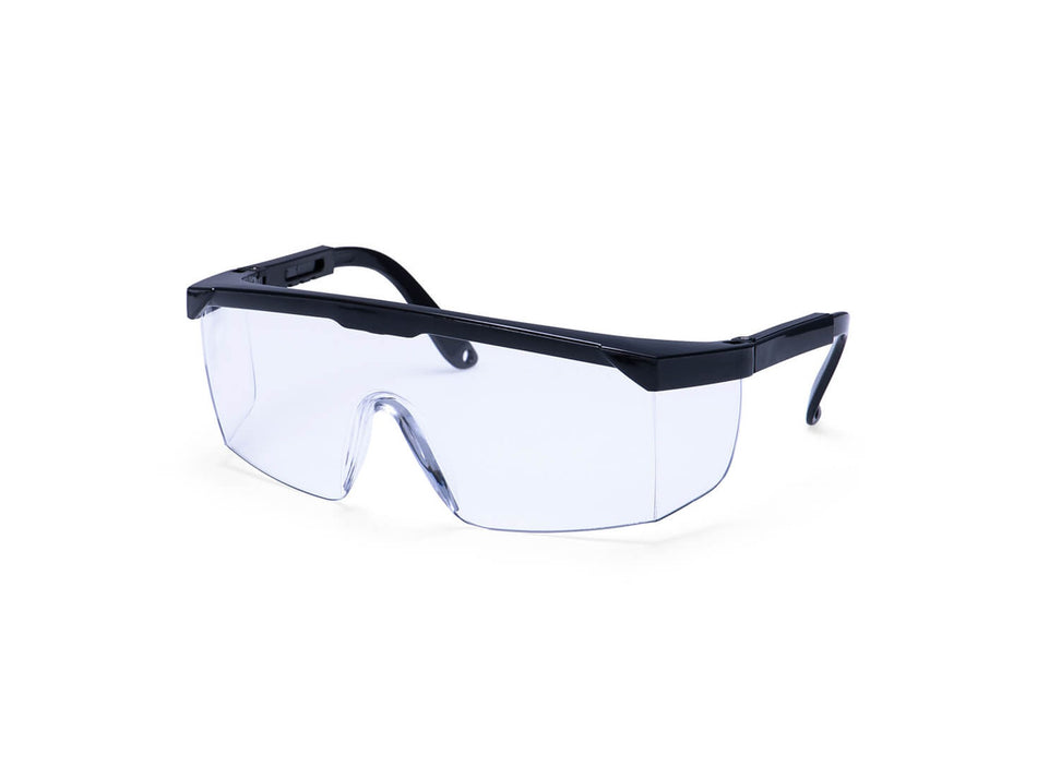 Portwest Classic Safety Plus védőszemüveg, karcmentes és páramentes lencsével, állítható szárral – PS33
