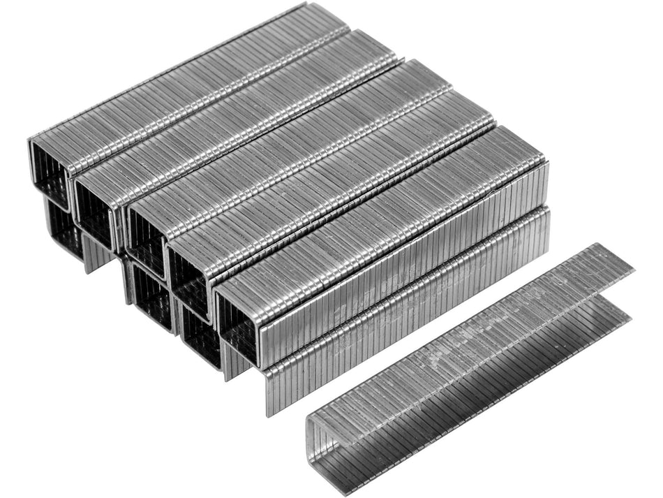 YATO Stahlklammern, 1000 Stk., 1,2 × 10,6 mm, für Polster- und Tischlerarbeiten, 6 – 14 mm
