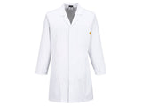 Portwest Anti-Static ESD Coat, EN 1149-5 / EN 61340-5-1 – AS10