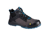 Portwest Sicherheitsknöchelschuh, Textilobermaterial, Verbundkappe, S3S ESD SR FO – FE01