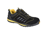 Portwest Safety Trainer S1P HRO SR, Steel Toecap & Midsole, Suede & Textile Upper – FW34