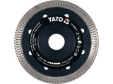 YATO Diamond Cutting and Grinding Disc for Ceramic & Porcelain Tiles, 115/125/230 mm