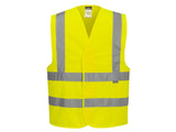 Portwest Essential Hi-Vis Band and Brace Vest, Lightweight with Hook and Loop Closure – ES470